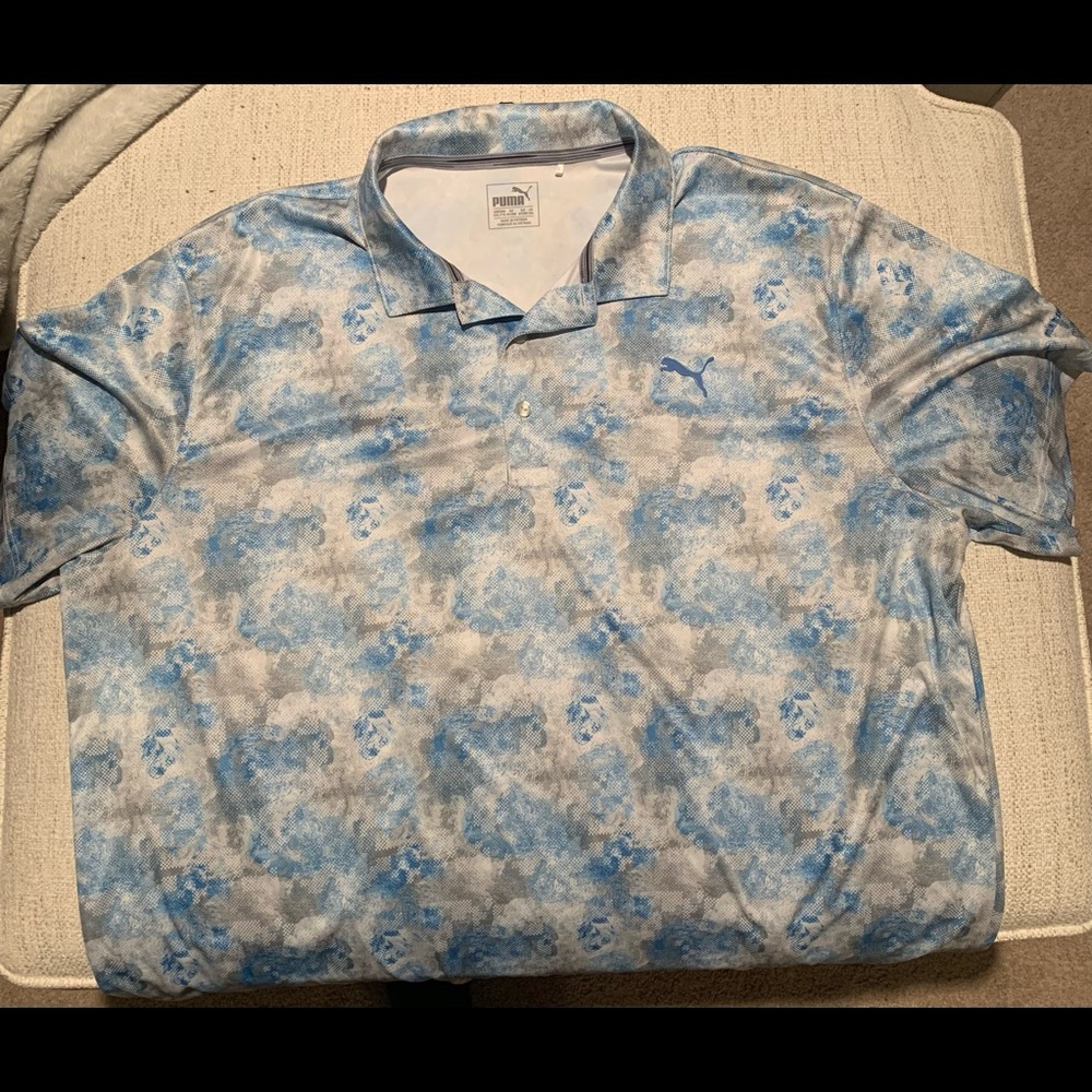 Mens puma golf polo